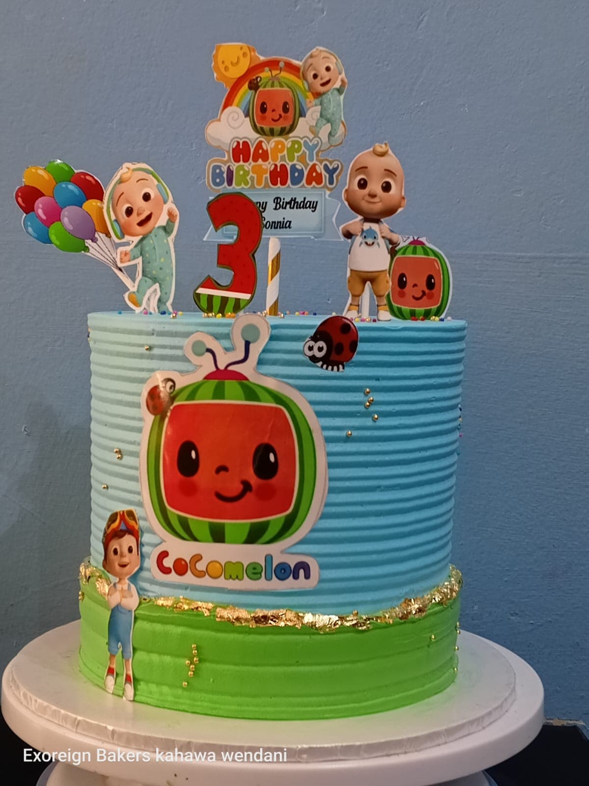 Themed customized 1kg cake 4