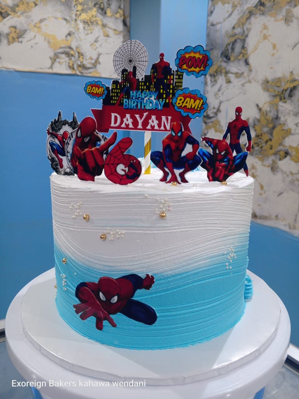Themed customized 1kg cake 5