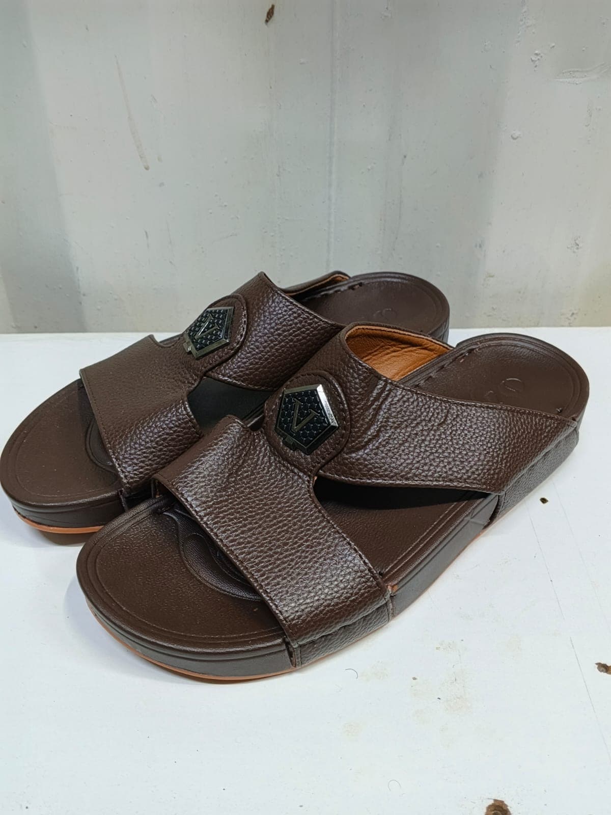Brown sandals 3