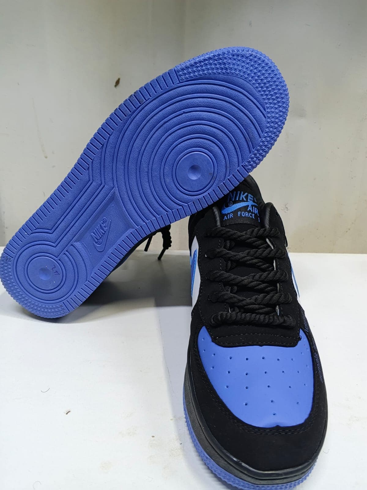 Blue & Black Airforce 1 5