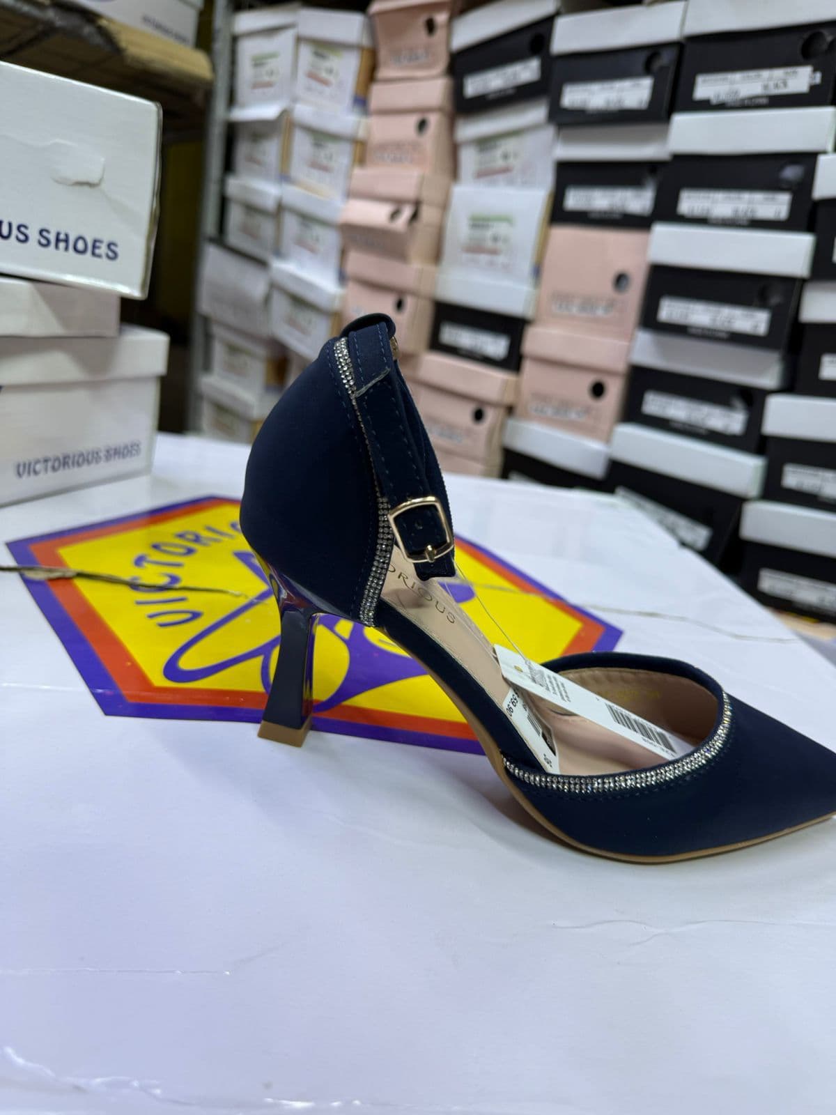 Black Pointed-Toe Stiletto Heels 2