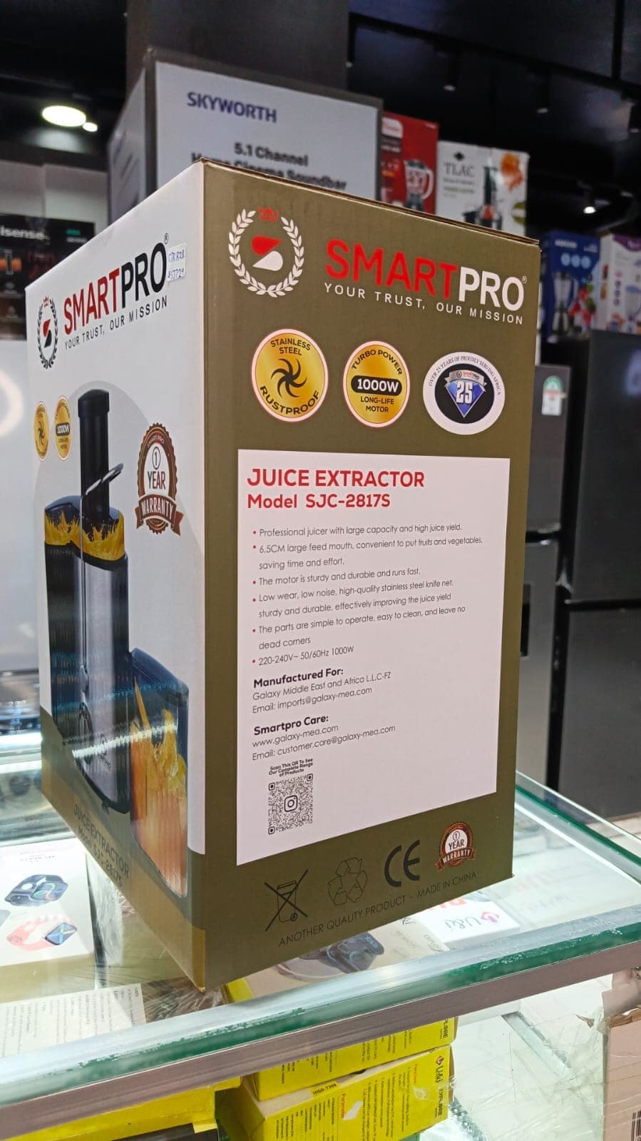 Smartpro juice extractor 2
