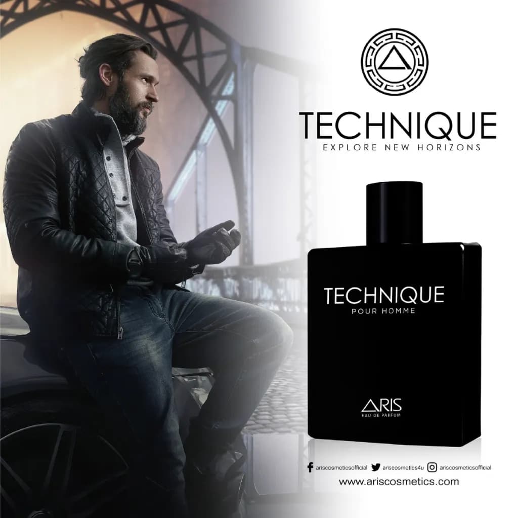 Technique by Aris Cosmetics Edp,100ml 3