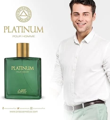 Aris Platinum For Men Edp 100ml 3
