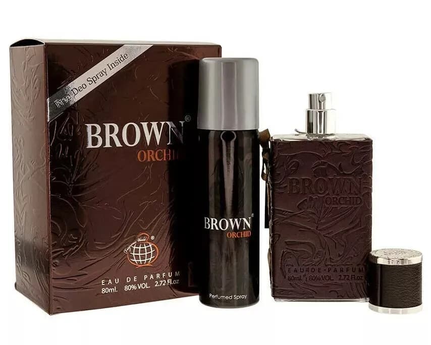 Brown Orchid Edp 80ml with Deo by fragrance world 2