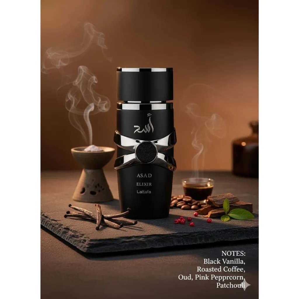 Asad Elixir by Lattafa, 100ml Edp For Men 3