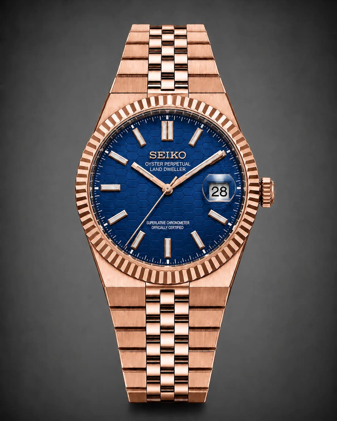 Custom Land Mod Royal Blue Dial
