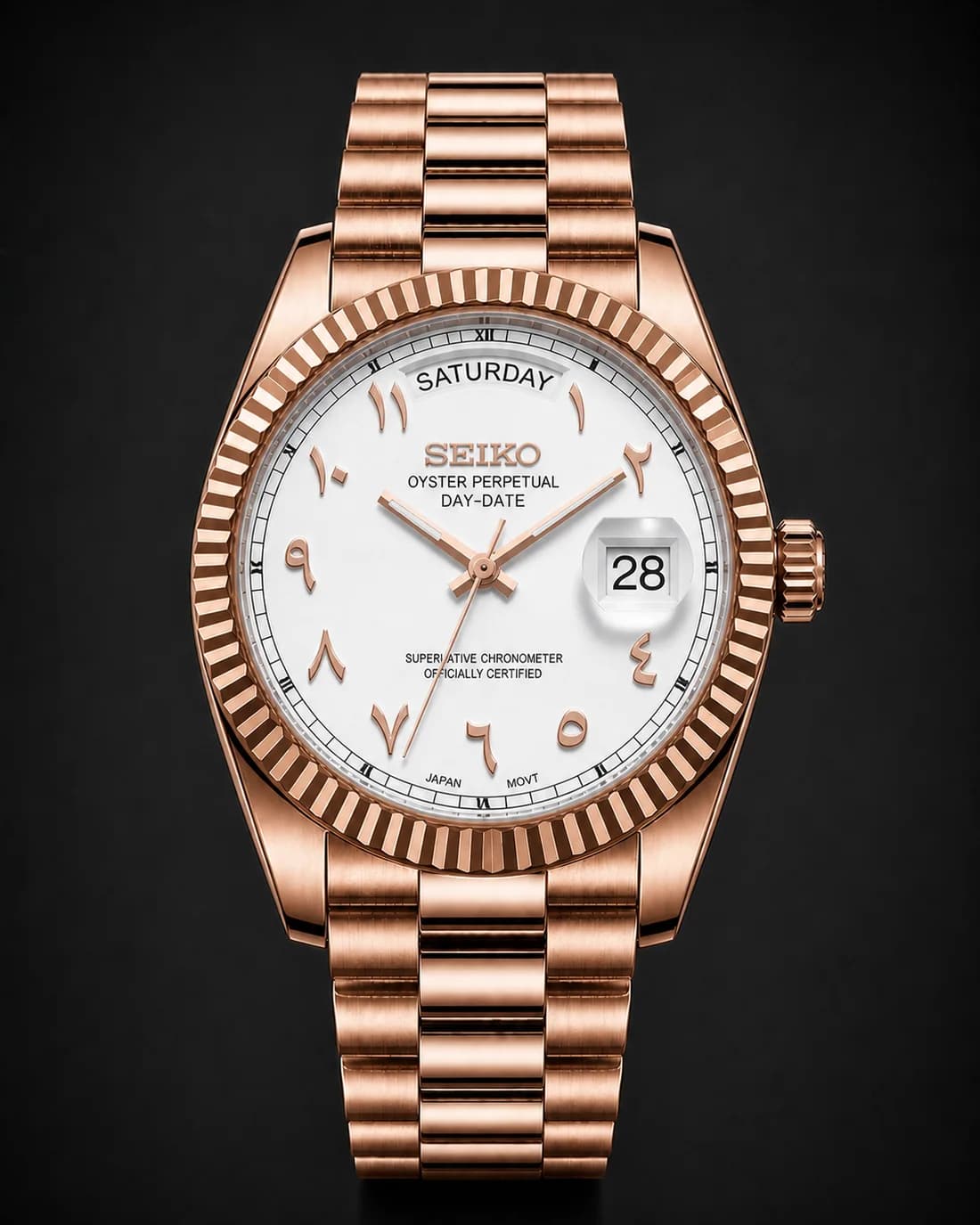 Seiko Day-Date Style Gold | Arabic