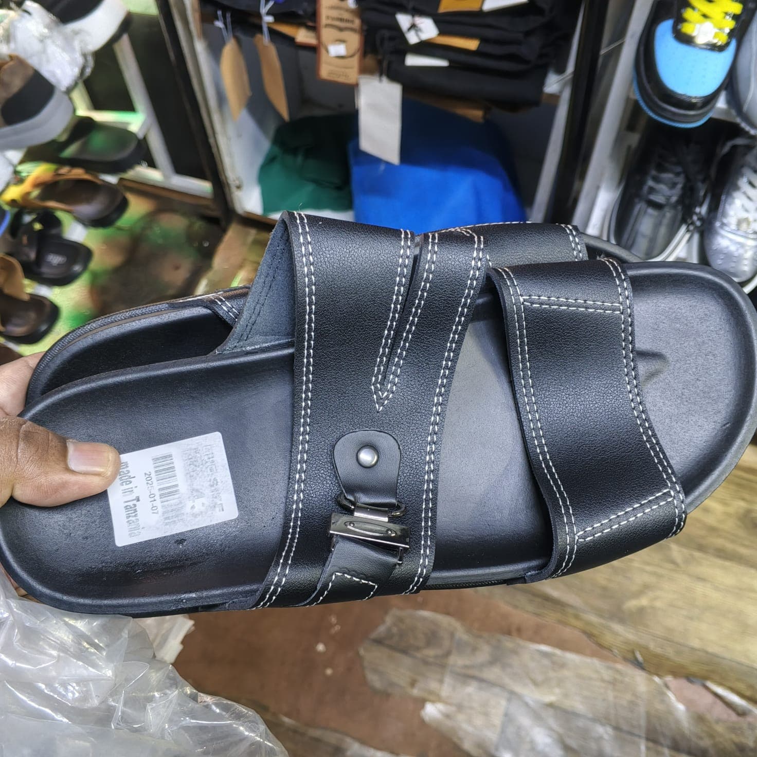 Black Sandals