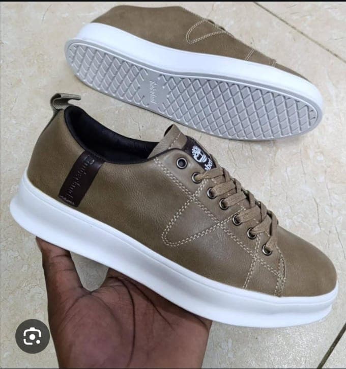 Olive Timberland sneakers