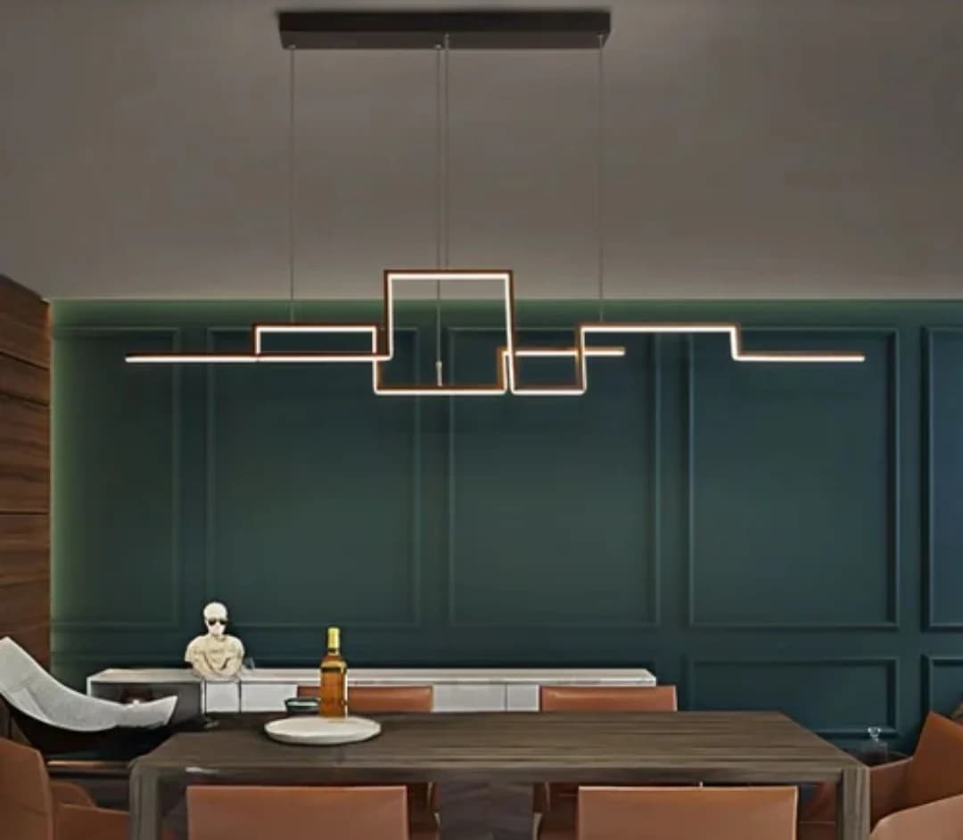 Black LED Hanging Light for Dining, Office & Kitchen CY4007