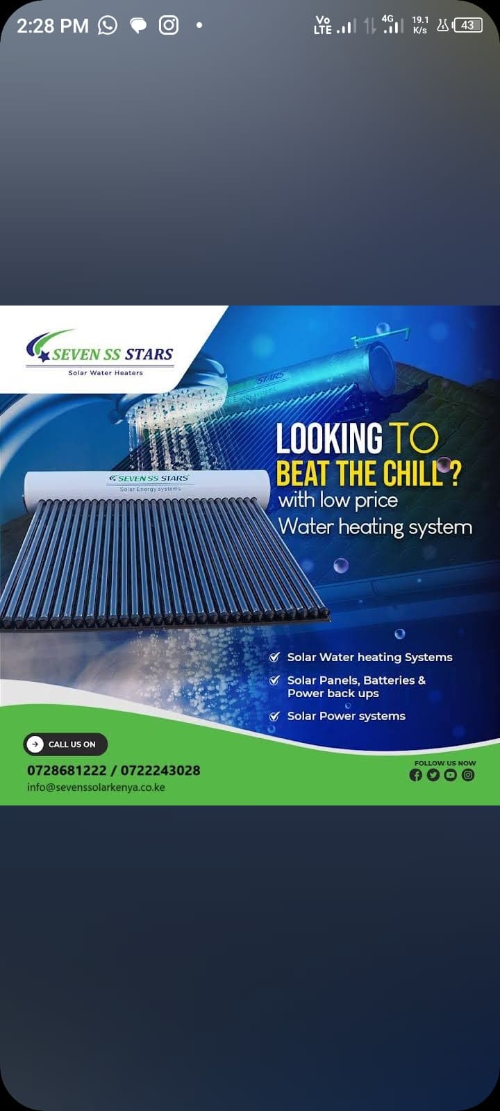 Seven Stars Solar Energy cover