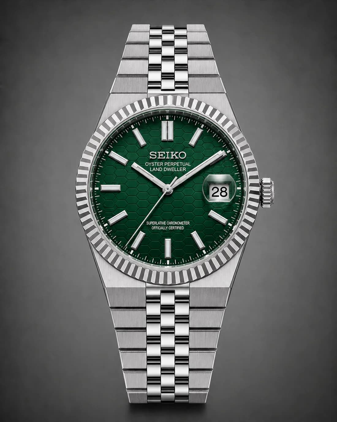 Custom Land Mod Green Dial