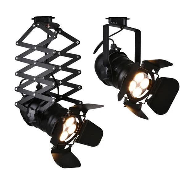 Vintage Industrial Spotlight - Fixed & Adjustable Options WH-VP-34