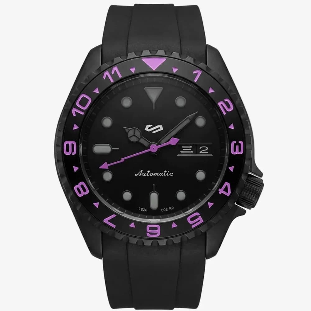 CUSTOM SKX07 SKX MOD PHANTOM PURPLE EDITION