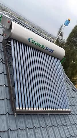 250L Stainless Seven Stars Non-Pressurized Solar
