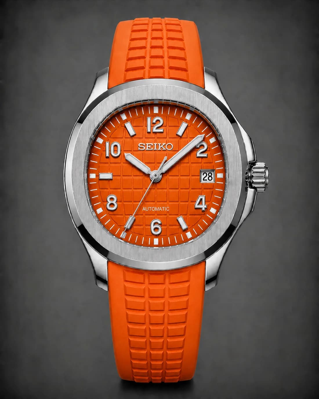 Seiko Aquanaut Mod Orange