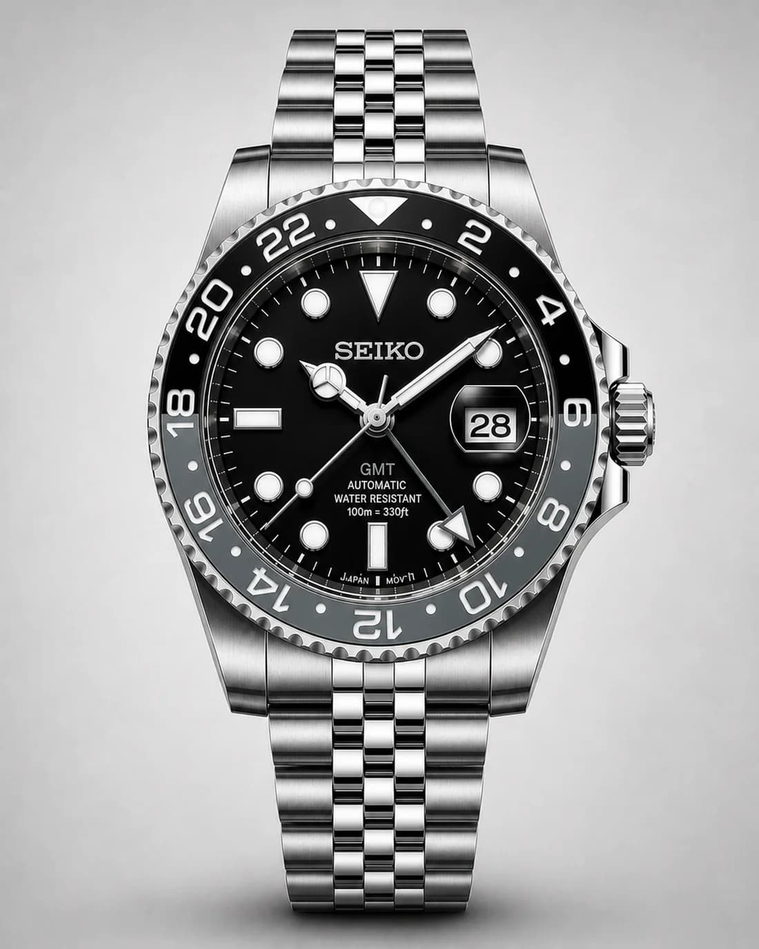 Seiko GMT Bruce Wayne