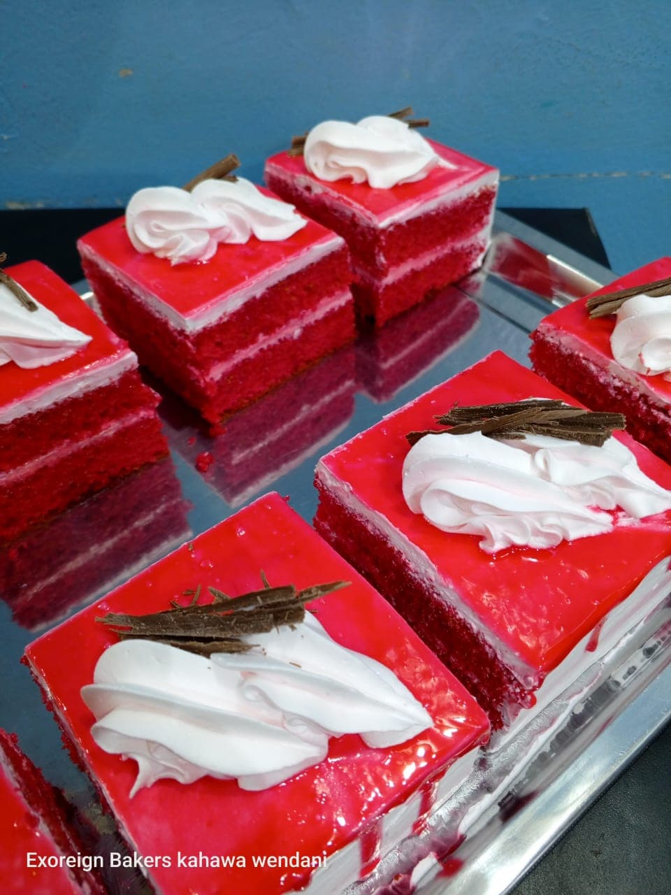 Red velvet slice