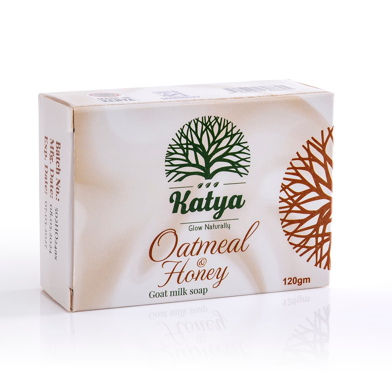 Katya Nature Oatmeal and Honey Soap 120g
