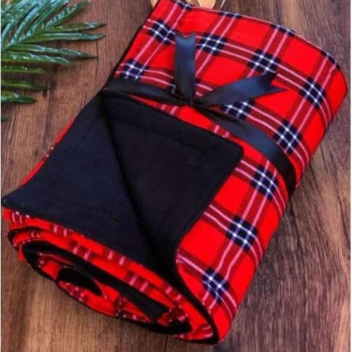 Maasai Fleece Blanket