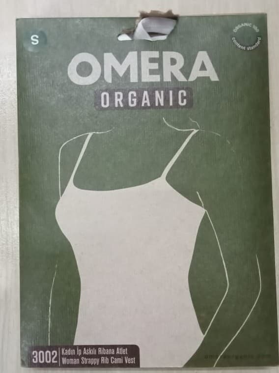 OMERA ORGANIC SPAGHETTI TOP