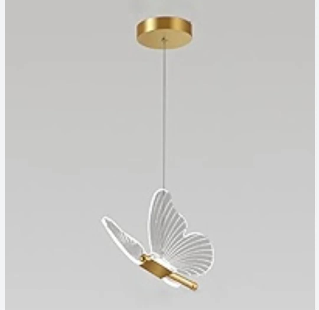 Clear LED Butterfly Pendant Light – Modern Lighting CY7359